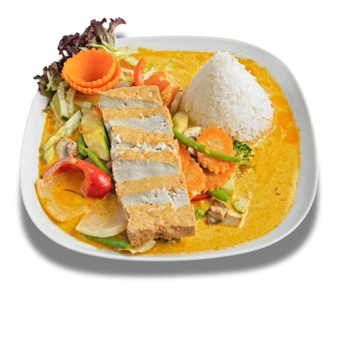 Mango Sauce Tofu