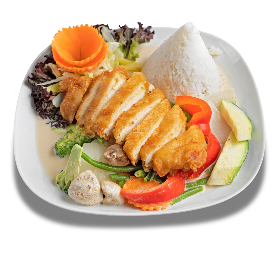 Peanut Sauce Crispy Chicken