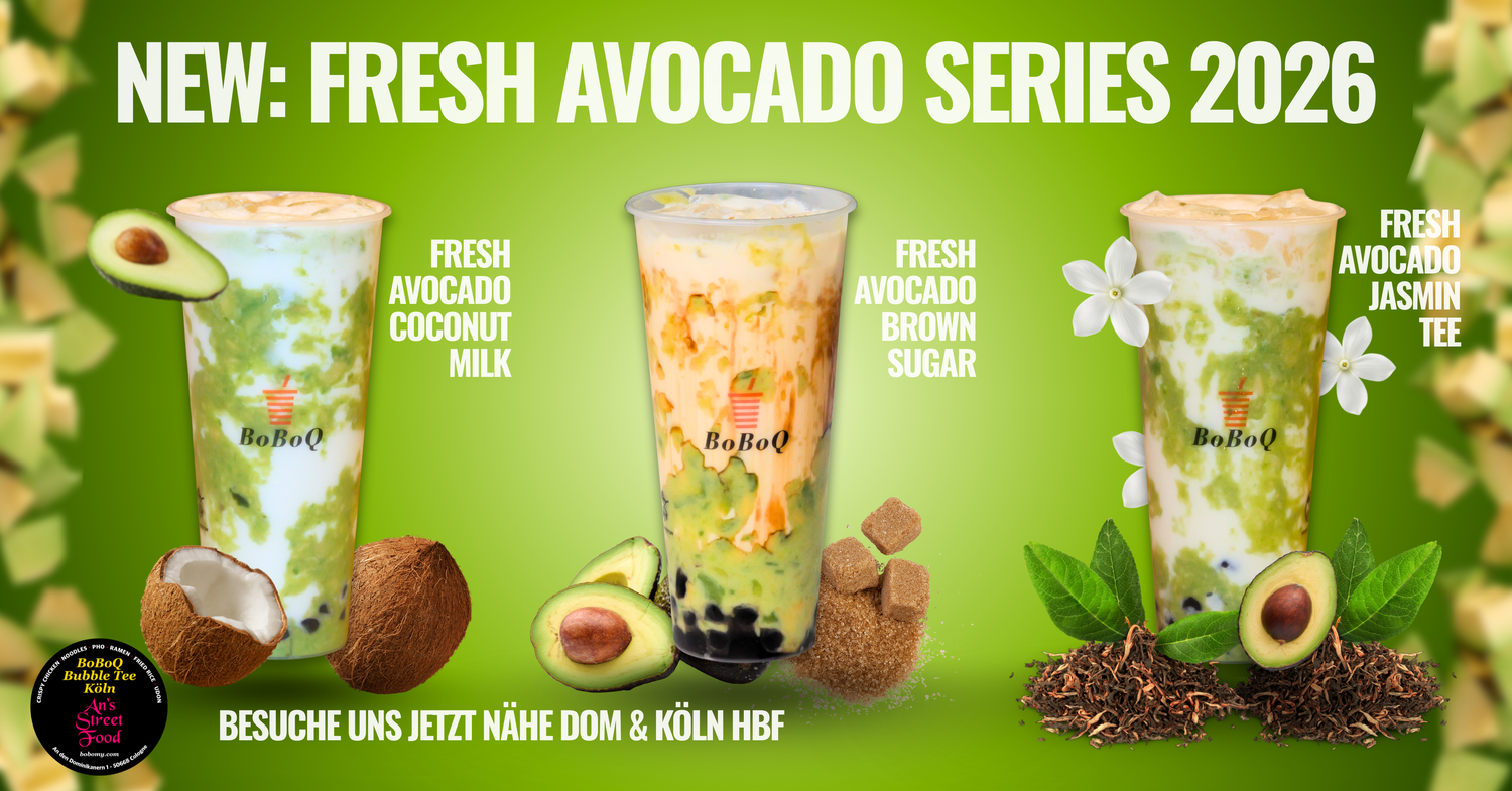 Fresh Avocado Drinks with Tapioca