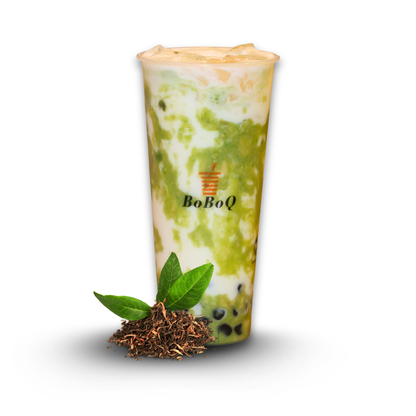 Fresh Avocado Jasmine Milk Tea + Tapioca