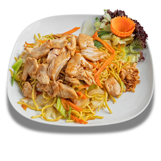Fried Noodles Chicken