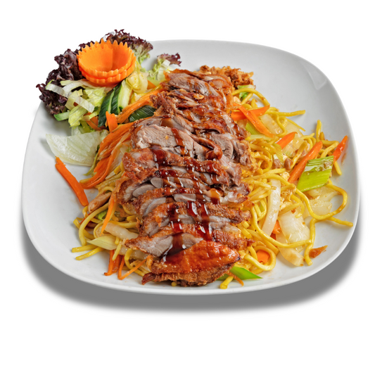 Fried Noodles Crispy Duck