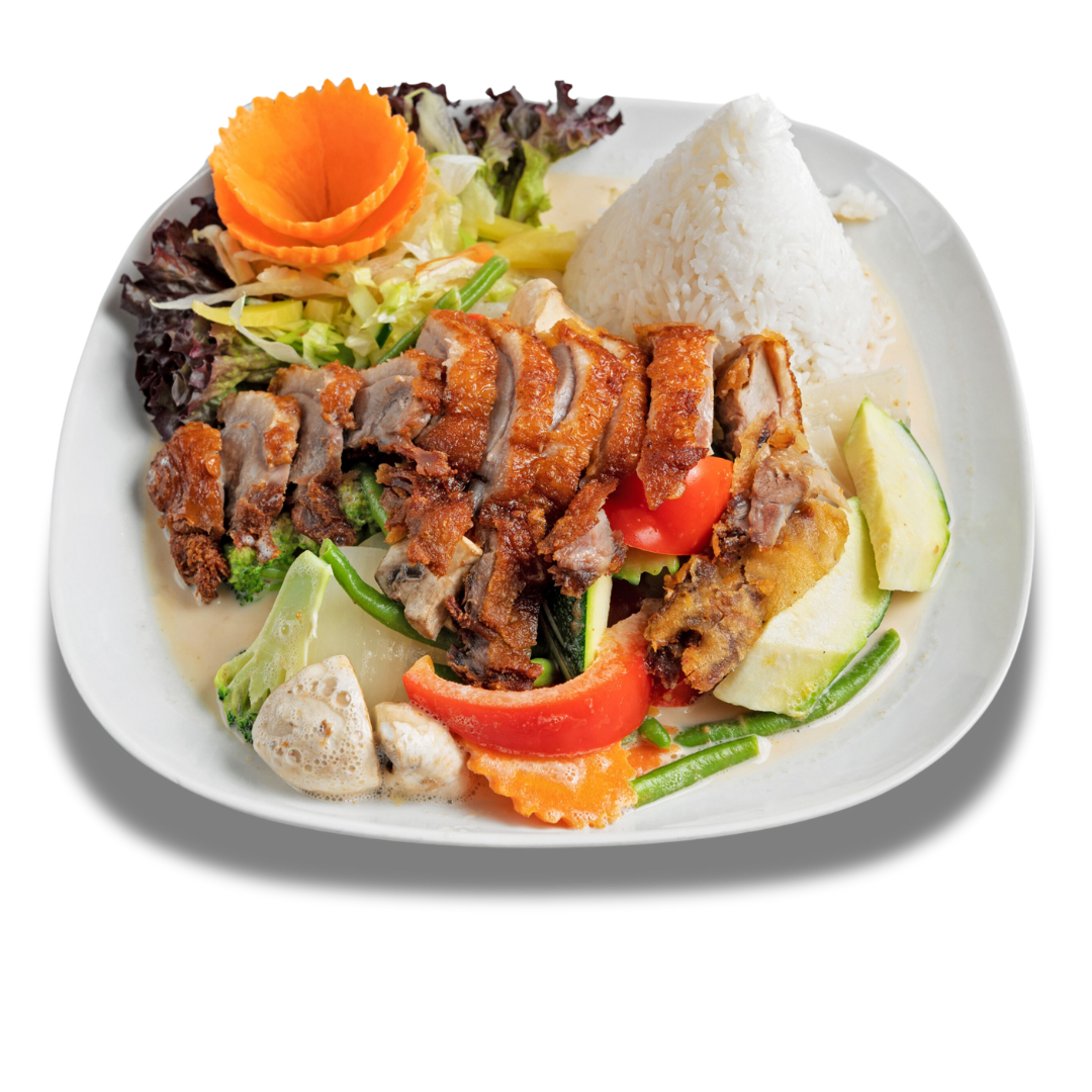 Peanut Sauce Crispy Duck
